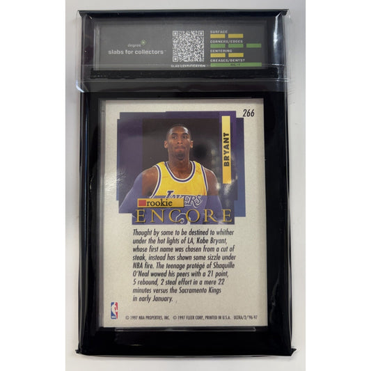 Kobe Bryant 1996 Fleer RC #266 8
