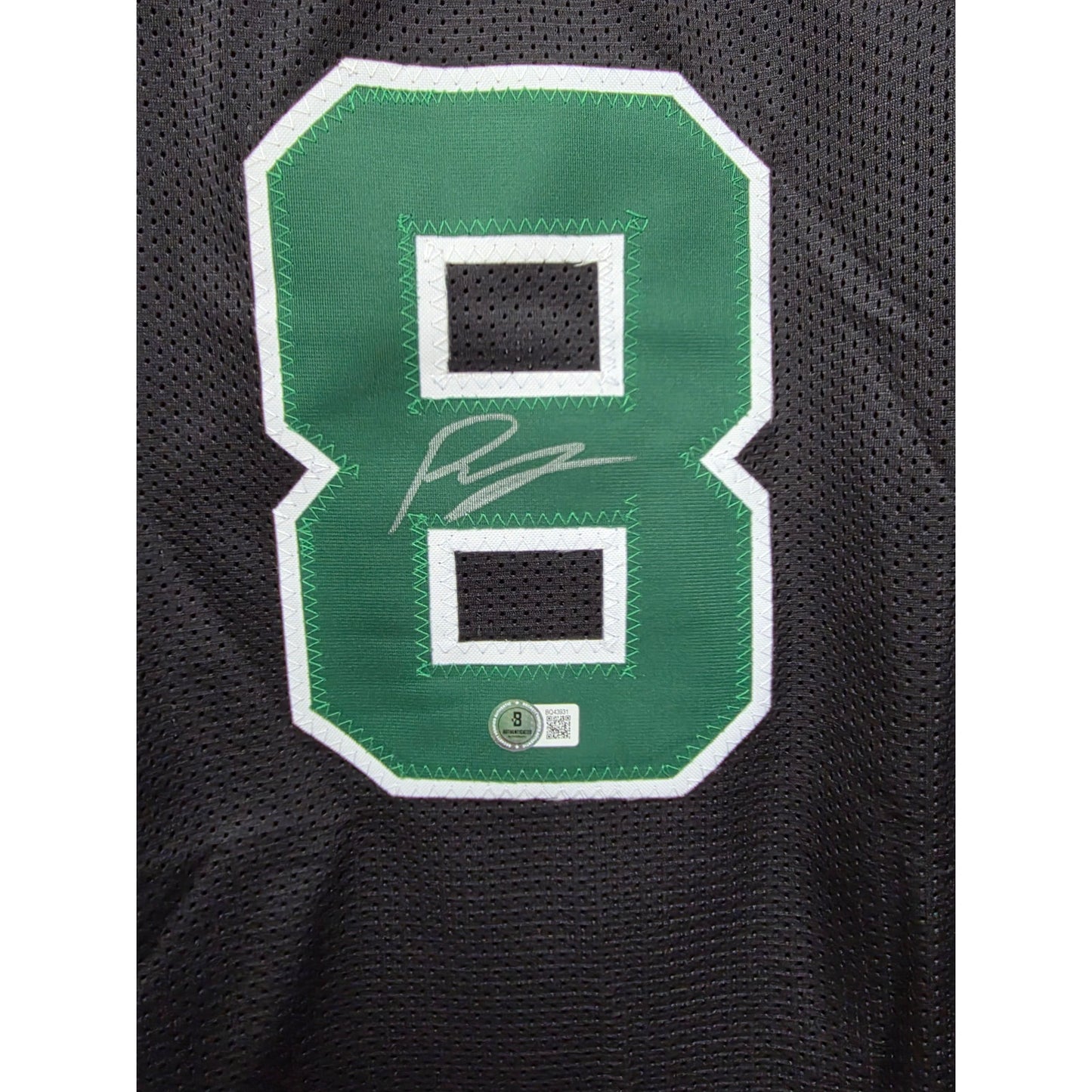 Autographed Kristoff Porzingis Celtics Jersey w/COA XL