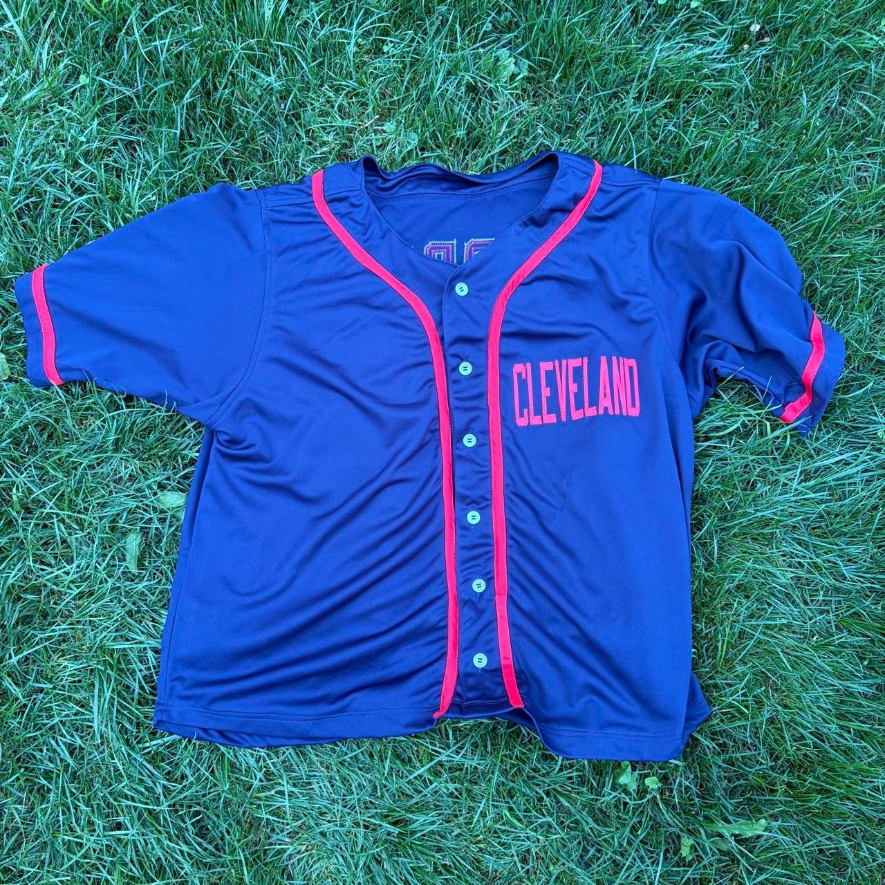 Autographed Marty Cordova Braves Jersey w/COA XL