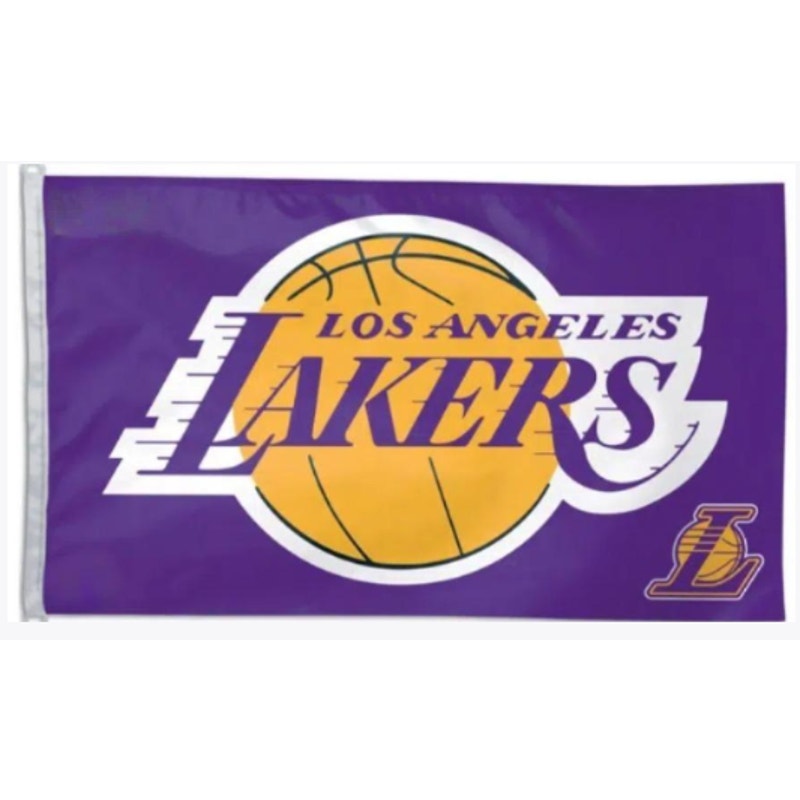 Los Angeles Lakers NBA Flag