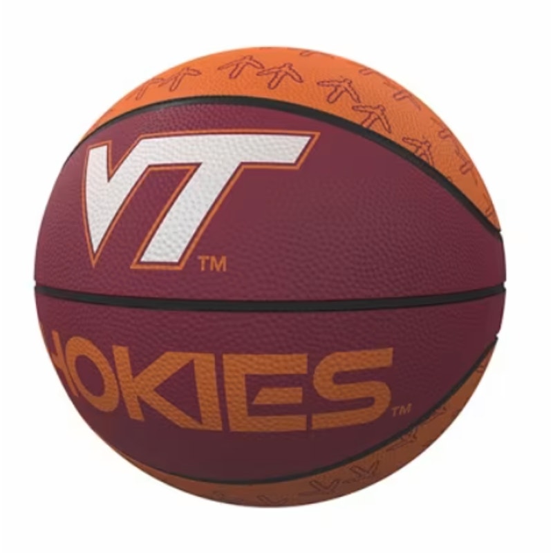 VT Hokies Rubber Mini Basketball - New