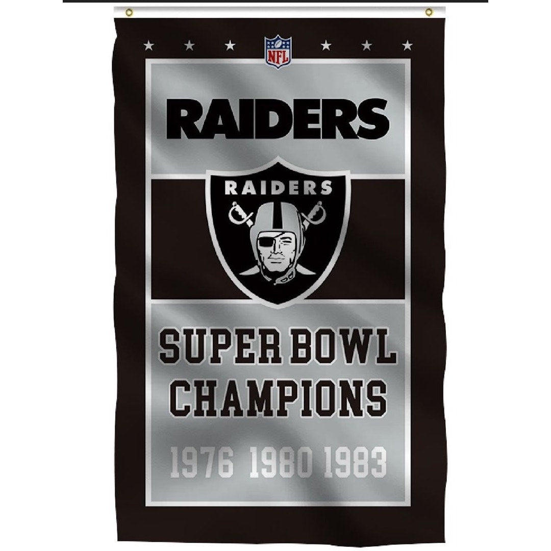 Las Vegas Raiders Sports NFL Flag