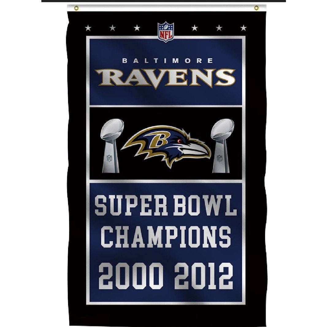 Baltimore Ravens Sports NFL Flag