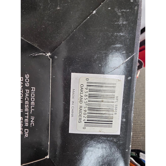 Oakland Raiders Riddell Mini Helmet