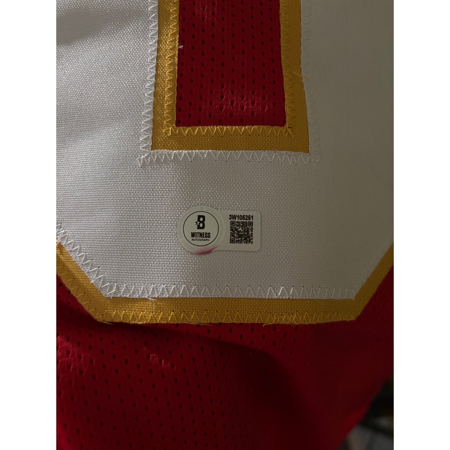 Autographed Dwayne Bowe Chiefs Jersey w/COA XL