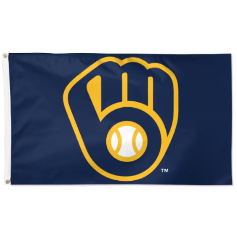 Milwaukee Brewers MLB Flag