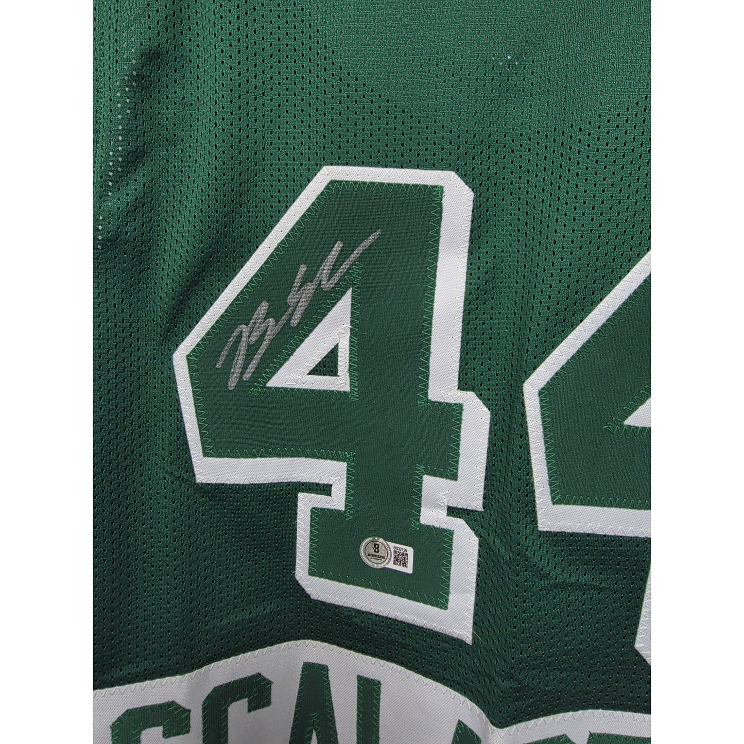 Autographed Brian Scalabrine Celtics Jersey w/COA XL