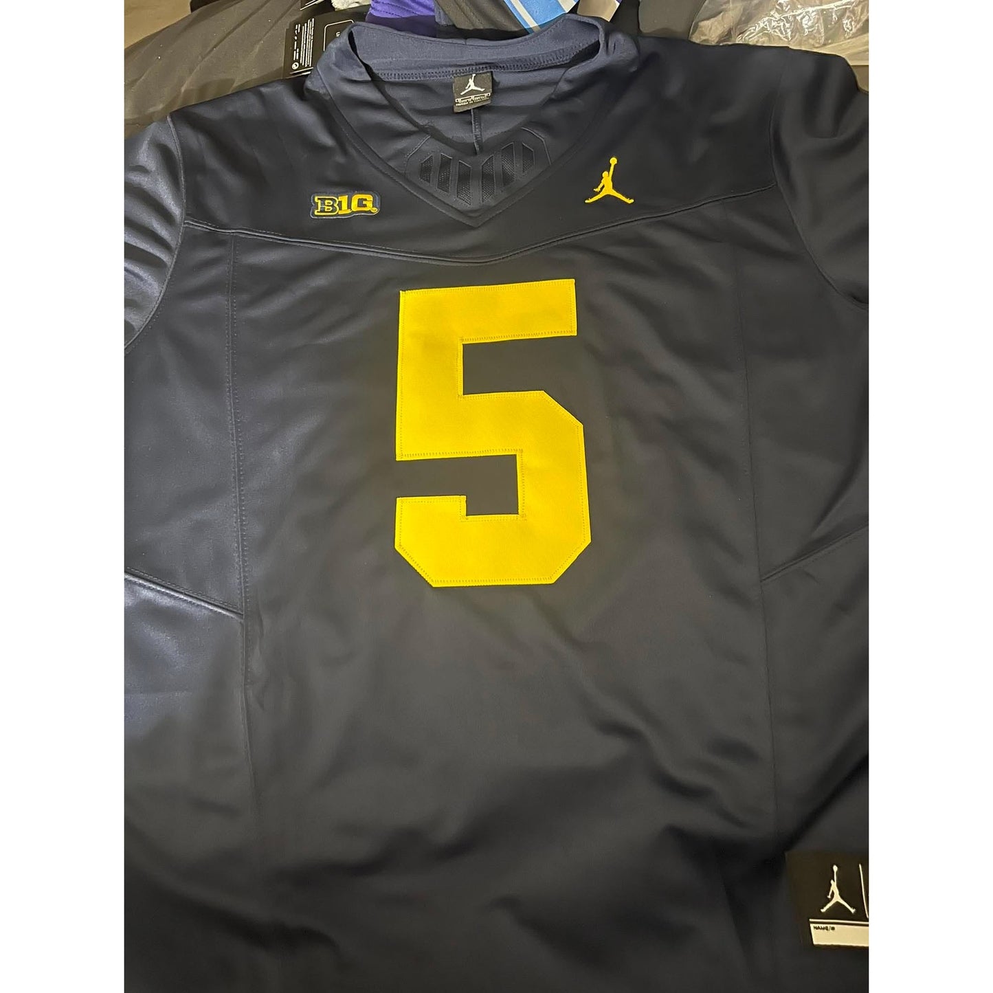 #5 College Football Jersey NWT Mens XL - Stitched