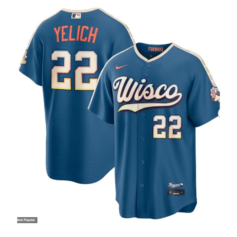 #22 Baseball Jersey NWT Mens L - Stitched