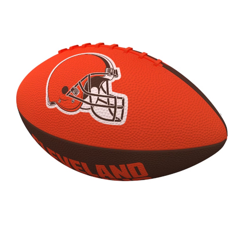Browns Rubber Football - New
