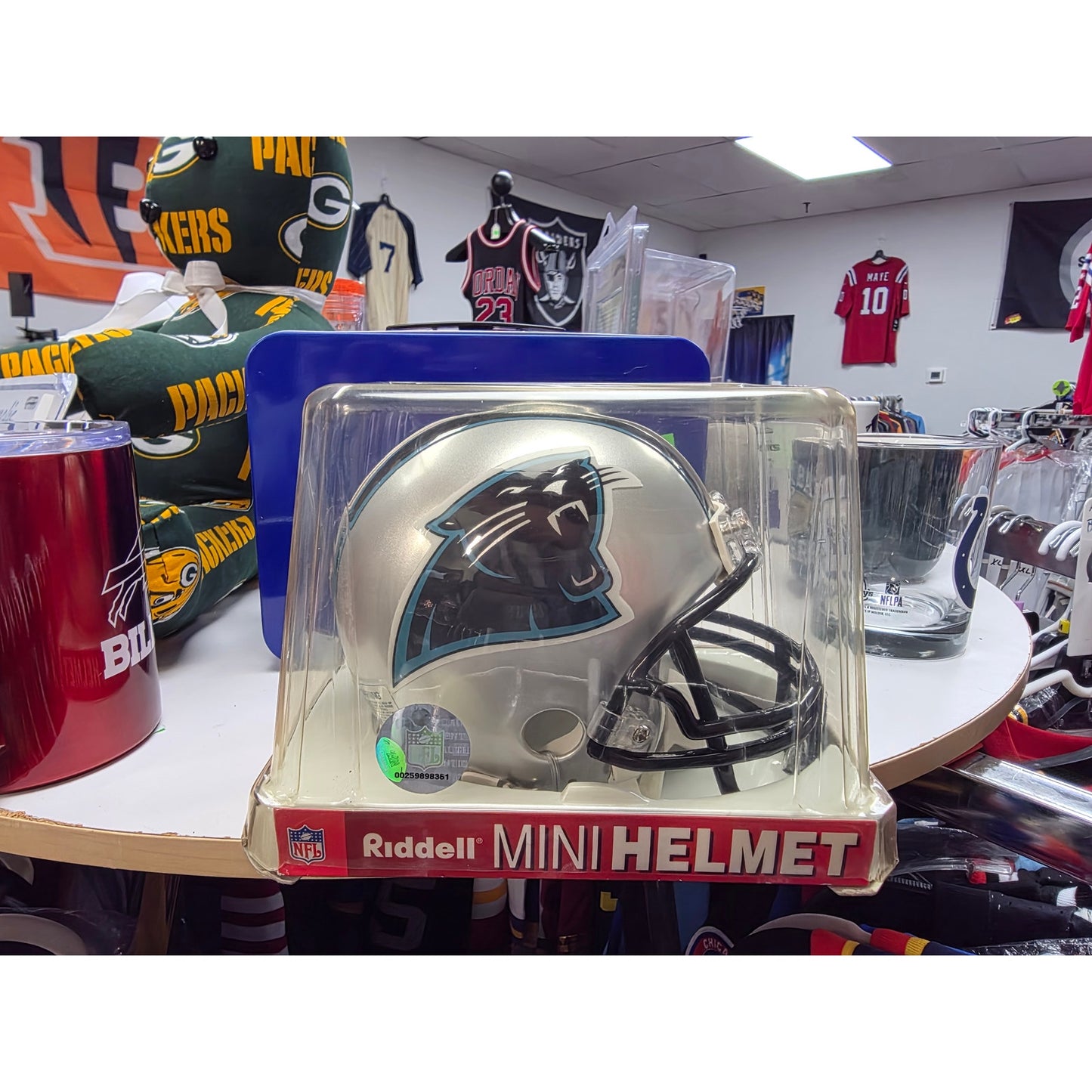 Panthers Riddell Mini Helmet