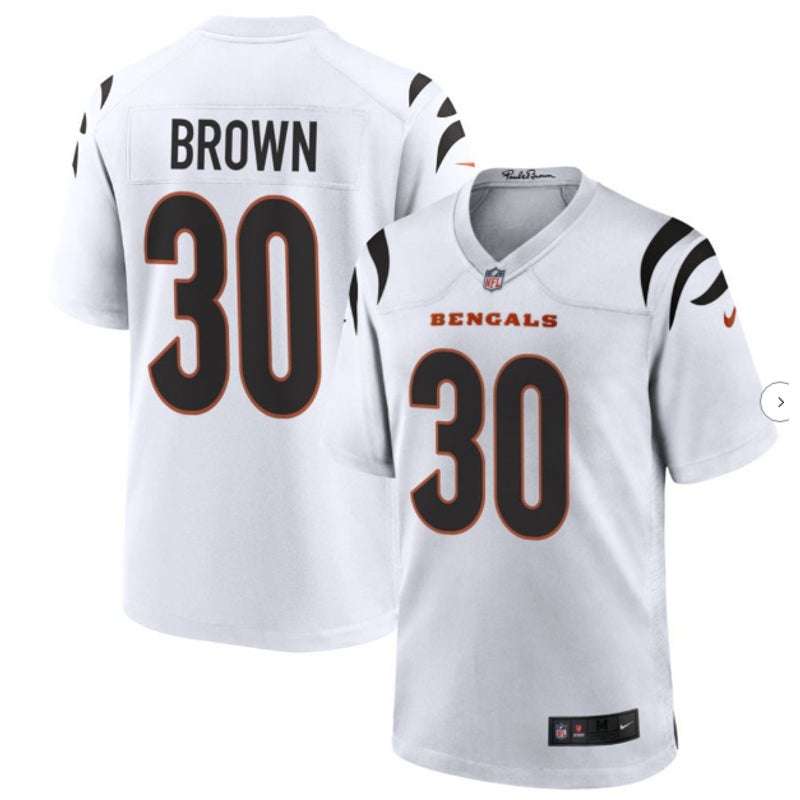Bengals #30 Football Jersey New With Tags Mens M - Stitched
