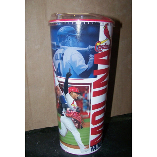 St Louis Cardinals Yadier Molina 44 oz Plastic Souvenir Soda Cup - Final Season