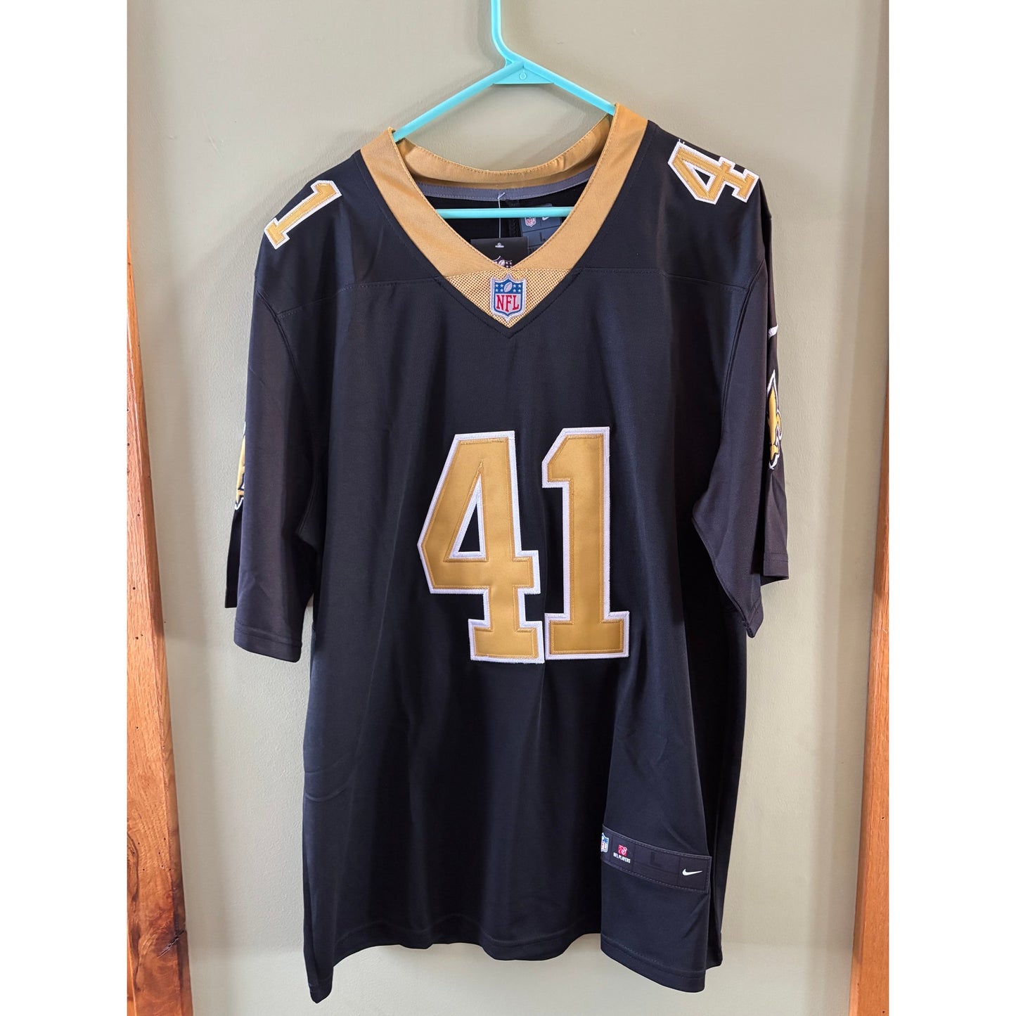 #41 Football Jersey NWT Mens L