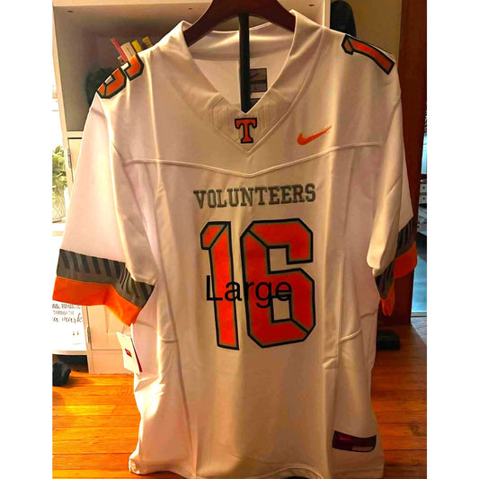 #16 College Football Jersey NWT Mens L-Stitched