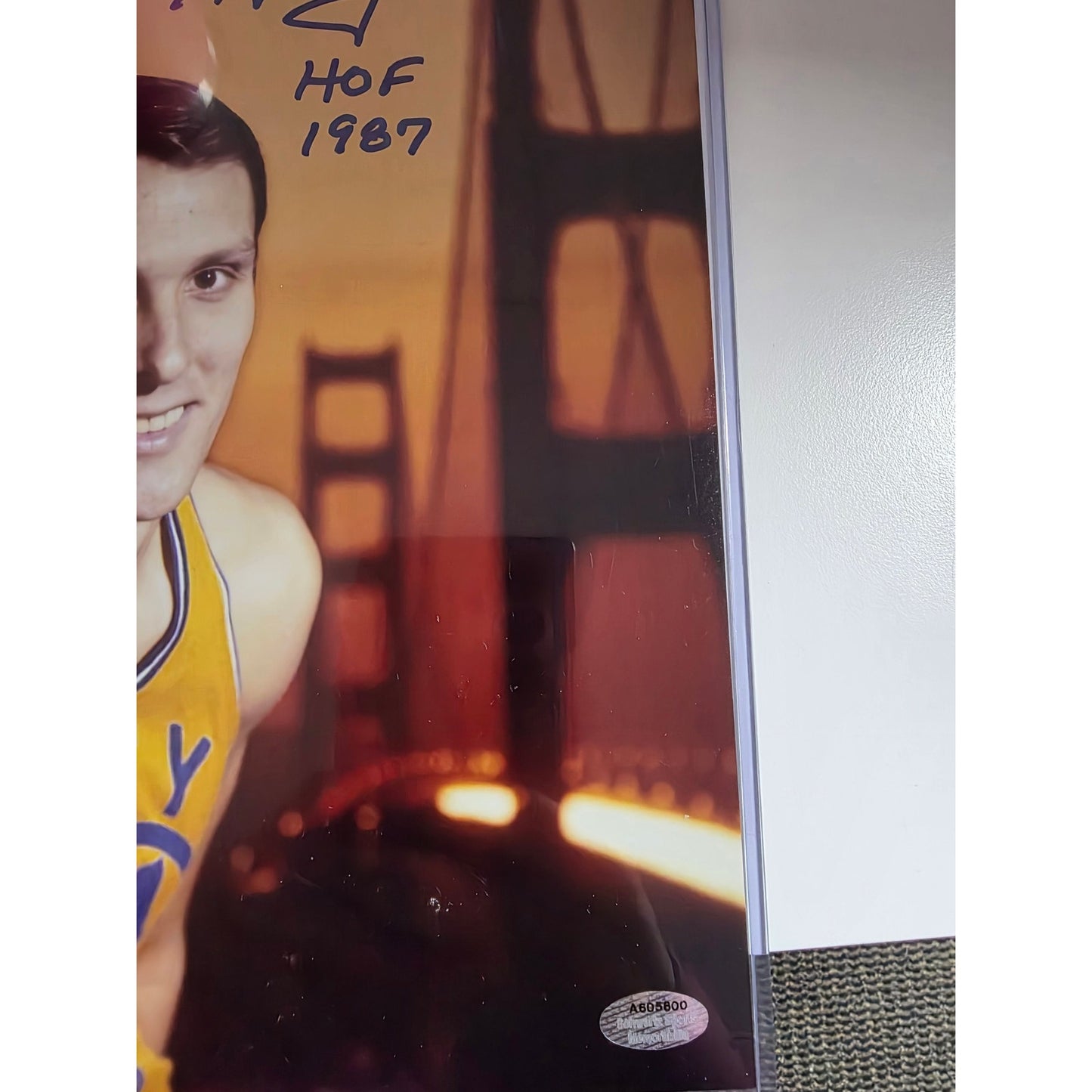 Autographed Rick Barry 8x10 Photo w/COA