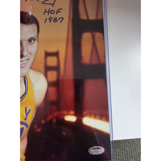 Autographed Rick Barry 8x10 Photo w/COA