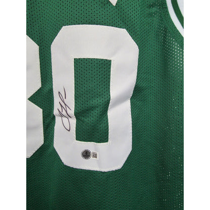 Autographed Sam Hauser Celtics Jersey w/COA XL