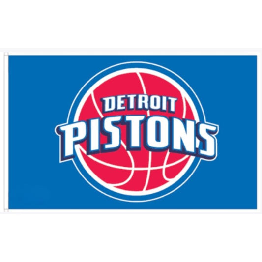Detroit Pistons NBA Flag