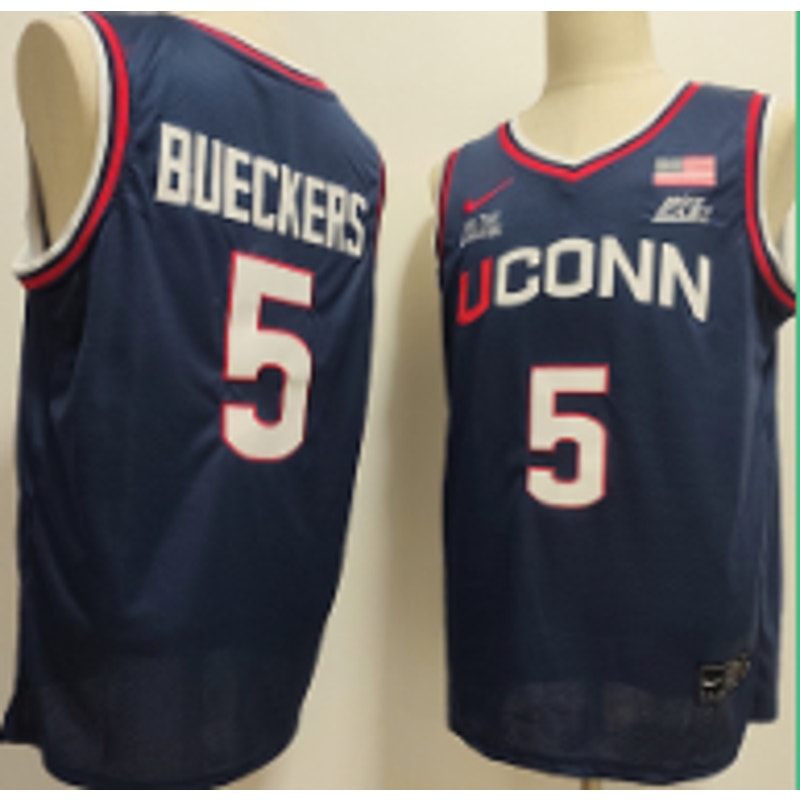#5 College Basketball Jersey NWT Mens L - Stitched