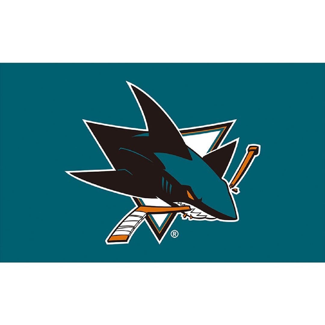San Jose Sharks NHL Flag
