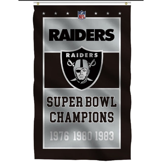 Las Vegas Raiders Sports NFL Flag