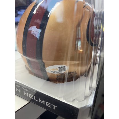 Frank Gore 49ers Signed Mini Helmet