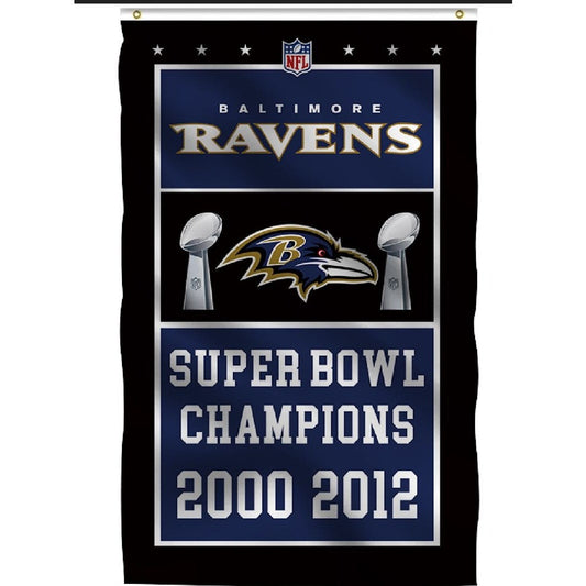 Baltimore Ravens Sports NFL Flag