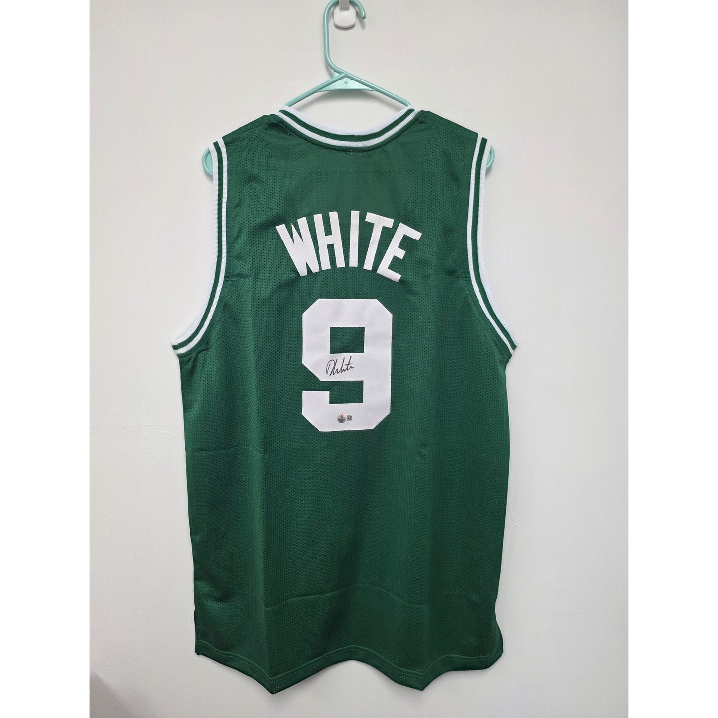 Autographed Derrick White Celtics Jersey w/COA XL