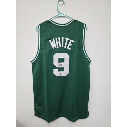 Autographed Derrick White Celtics Jersey w/COA XL