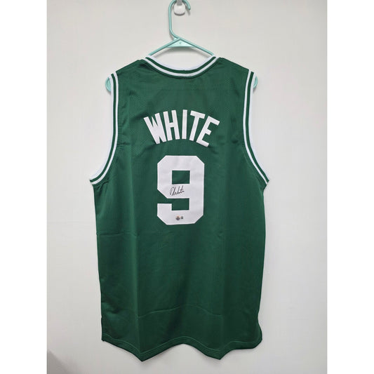 Autographed Derrick White Celtics Jersey w/COA XL