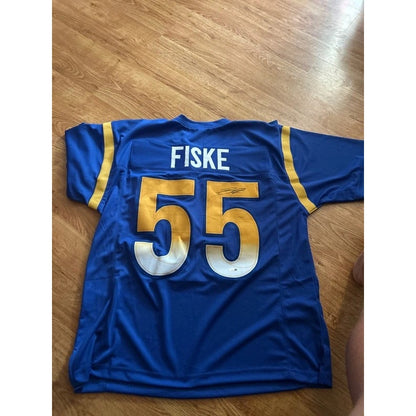 Autographed Braden Fiske Rams Jersey w/COA XL