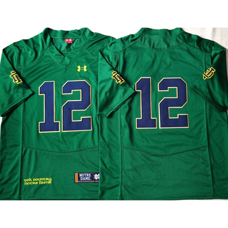 #12 College Football Jersey NWT Mens L-Stitched