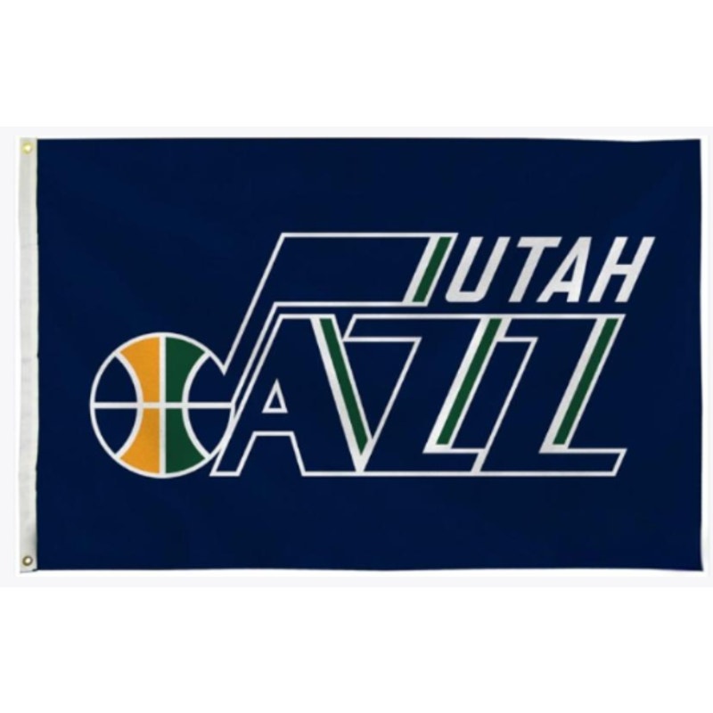 Utah Jazz NBA Flag