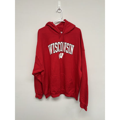 Badgers Sweatshirt Hoodie NWT Mens 2XL