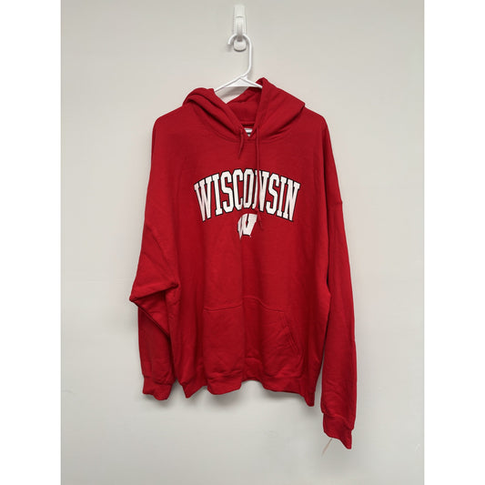 Badgers Sweatshirt Hoodie NWT Mens 2XL
