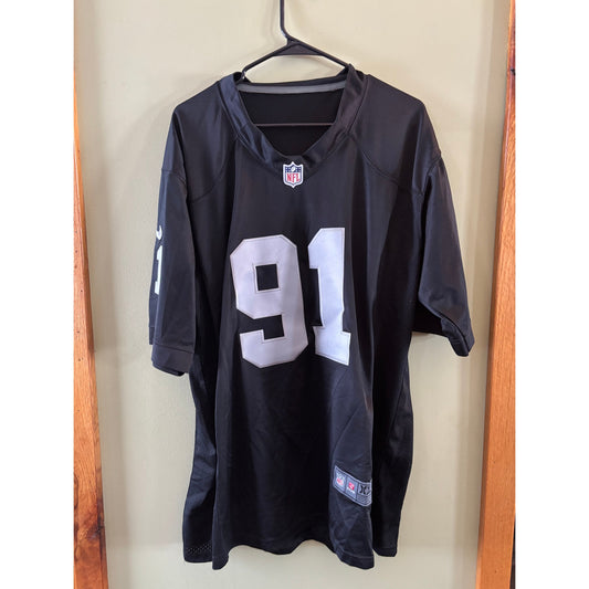 #91 Football Jersey USED Mens 2XL