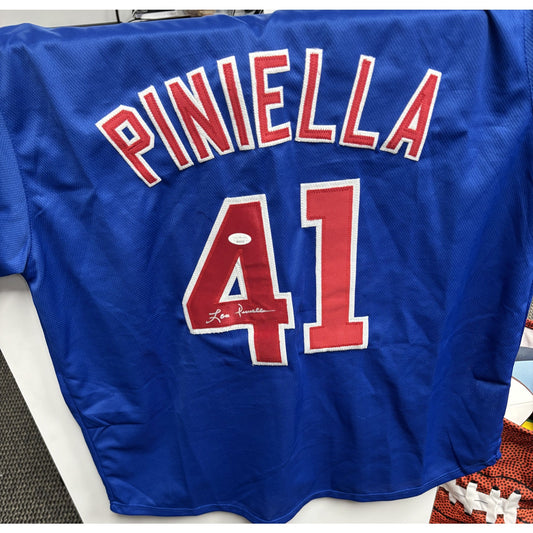 Autographed Lou Piniella Cubs Jersey w/COA XL