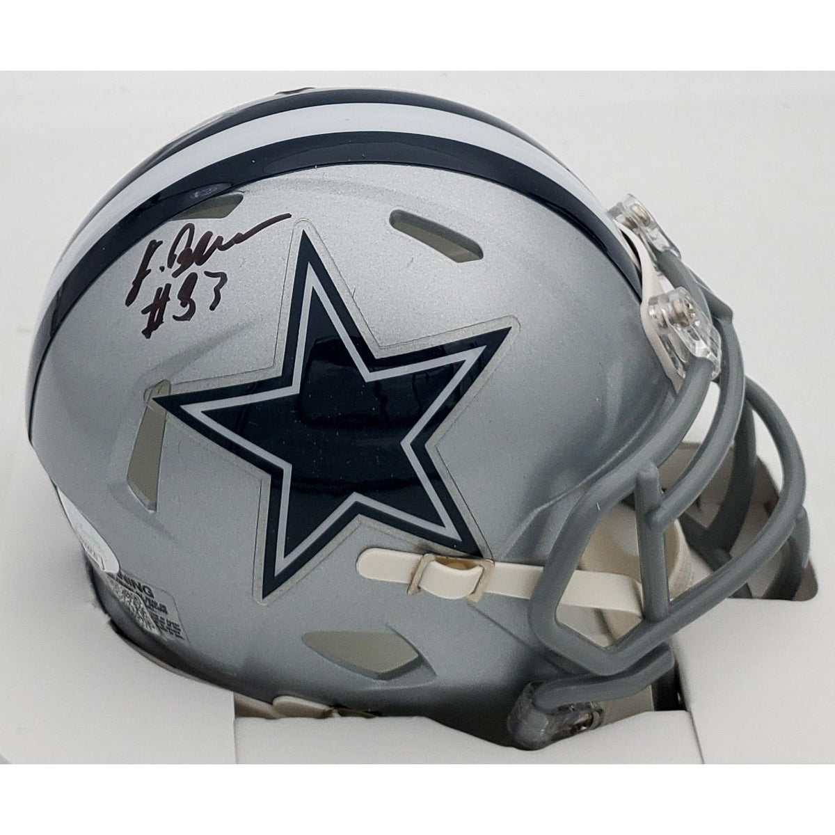 Jalen Brooks Signed Mini Helmet w/JSA COA