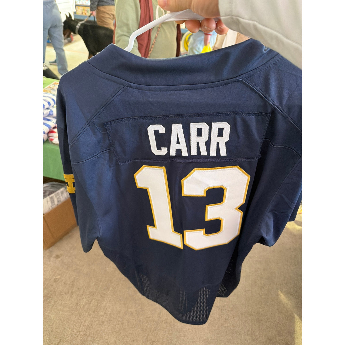 #13 College Football Jersey NWT Youth M - Stitched