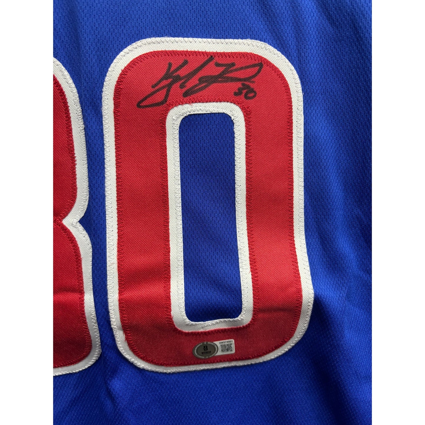 Autographed Kyle Tucker Colts Jersey w/ COA XL