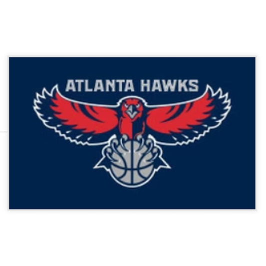 Atlanta Hawks NBA Flag