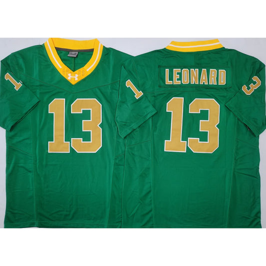#13 College Football Jersey NWT Mens L-Stitched