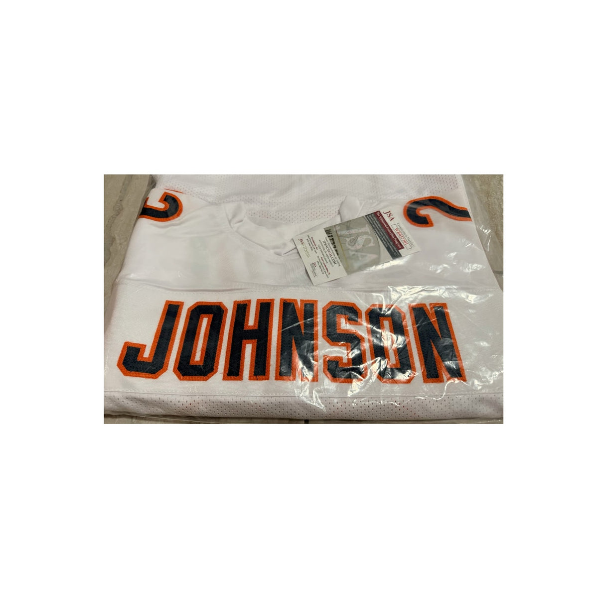 Roschon Johnson Signed Jersey w/ JSA COA XL