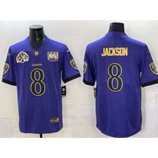 #8 Football Jersey NWT Mens 2XL-Stitched