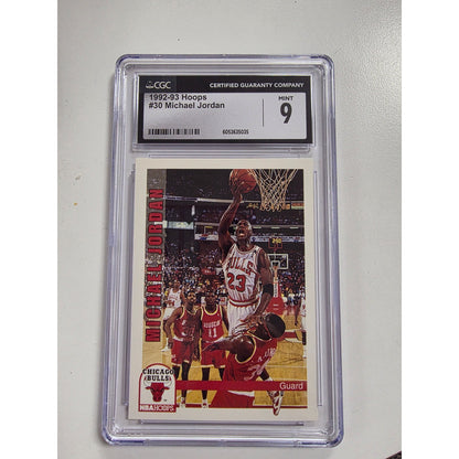 1992-93 NBA Hoops - Michael Jordan #30 PSA 9 MINT