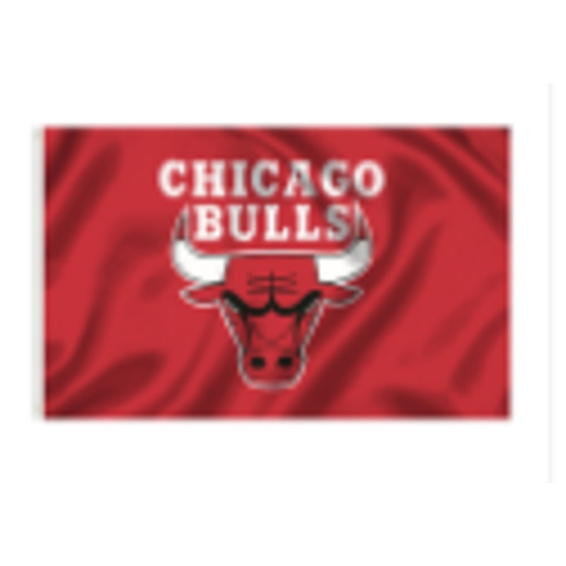 Chicago Bulls NBA Flag