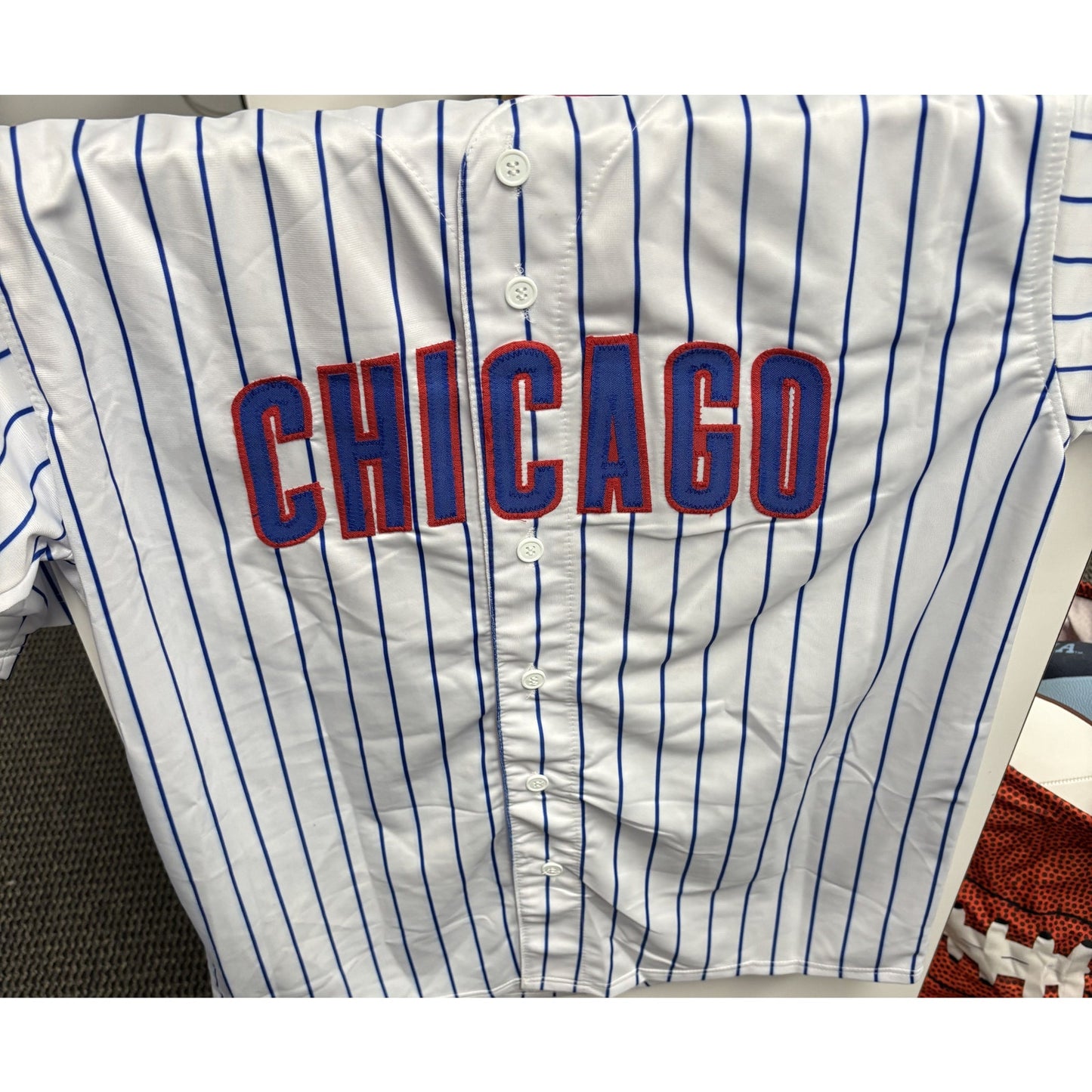 Autographed Mark Prior Cubs Jersey w/COA XL