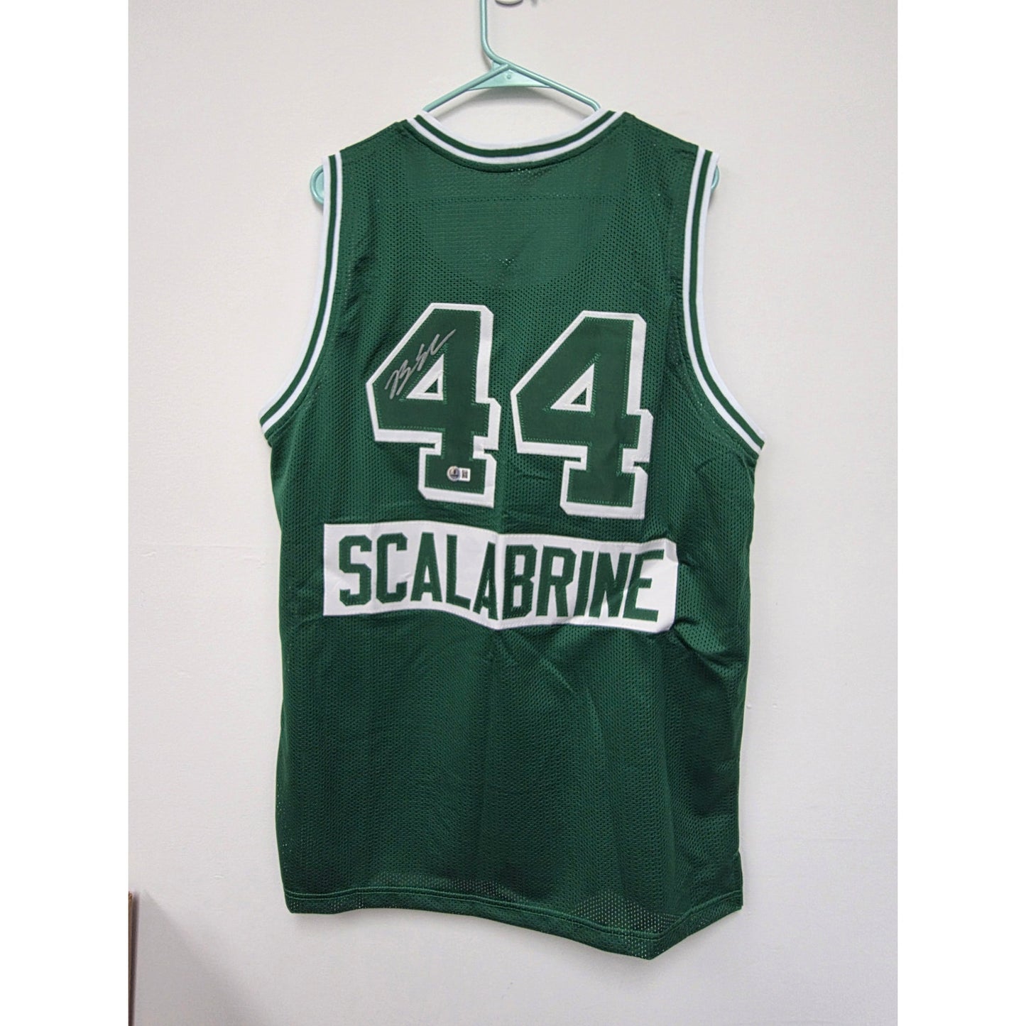 Autographed Brian Scalabrine Celtics Jersey w/COA XL
