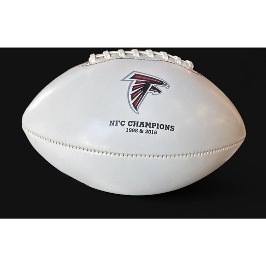 Falcons Commemorative USED Leather Football